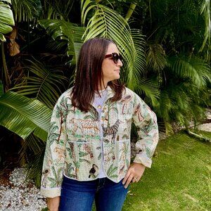 NWOT Eleanor James  Little Wing Cropped Jacket